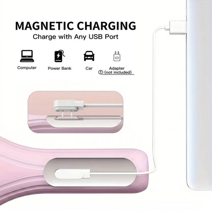 premium cleansing brush with magnetic charging feature